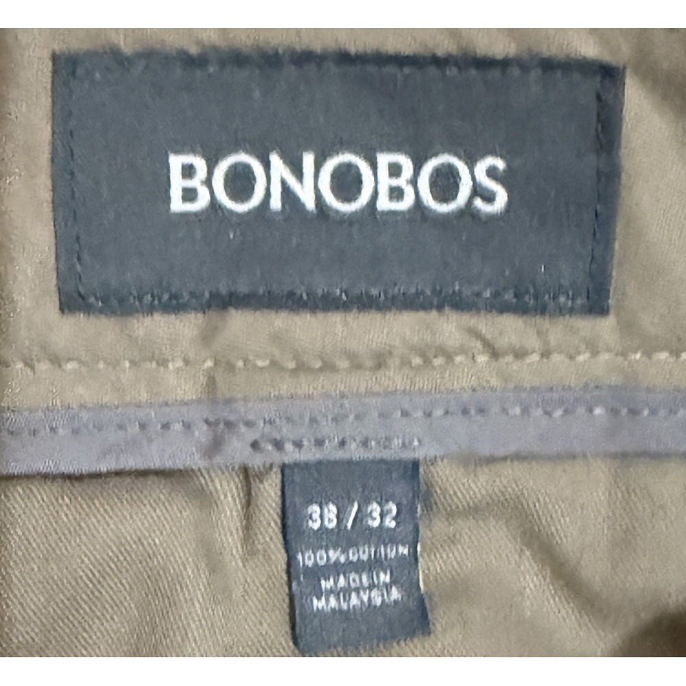 Bonobos Weekday‎ Wednesday Pants Mens  Chino Khaki Performance Cotton 38x29 EUC - Picture 3 of 6